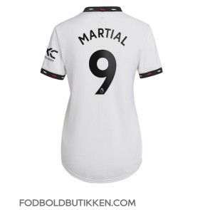 Manchester United Anthony Martial #9 Udebanetrøje Dame 2022-23 Kortærmet